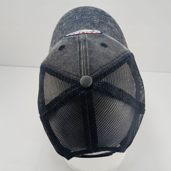 NWOT Vintage Cleveland Indians Chief Wahoo Embriordered Trucker Cap Hat Womans.. main image 4